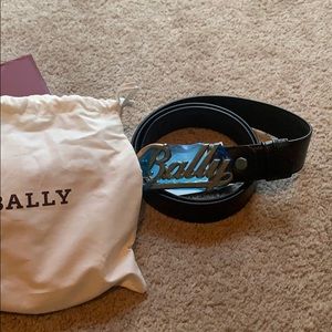 Men’s Bally logo belt